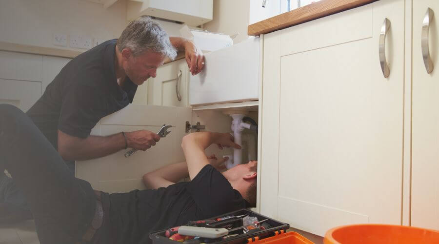 Professional burst pipe repair services in Walkerton, IN